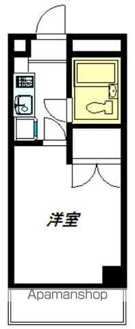 こまば・ディモーレ(1K/4階)の間取り写真