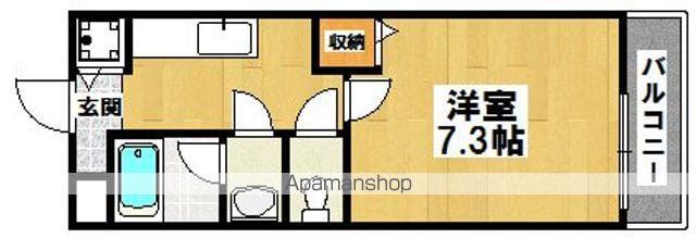 メイコーパレス(1K/1階)の間取り写真