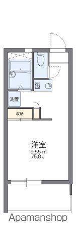 レオパレスハートピア15(1K/2階)の間取り写真