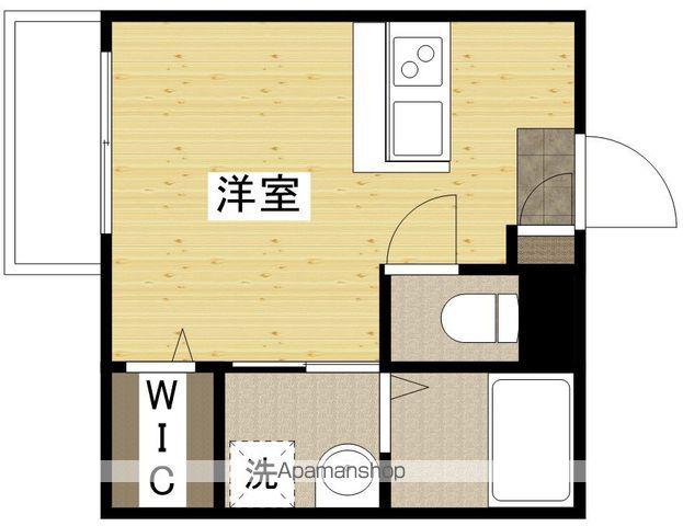 FIRENSKO5(ワンルーム/1階)の間取り写真