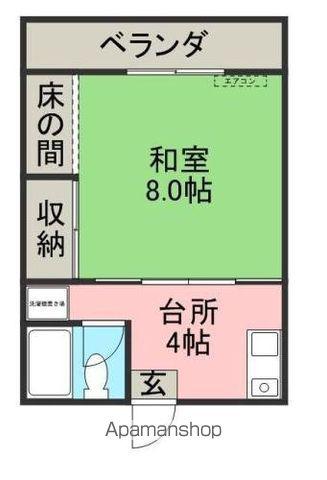アーバンライフ(1K/3階)の間取り写真