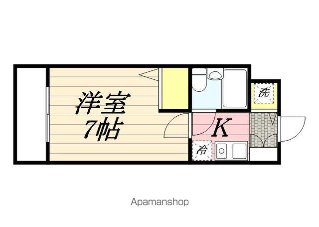 メゾンド・プレミス(1K/2階)の間取り写真