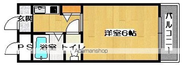 ケイズハイツ(1K/2階)の間取り写真