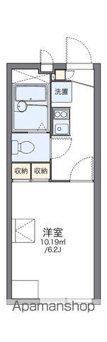 レオパレスセントーレア(1K/1階)の間取り写真