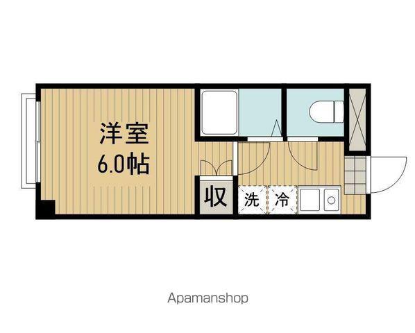 メゾン荻窪(1K/1階)の間取り写真