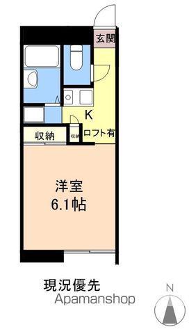 ヴィラセジュール(1K/2階)の間取り写真