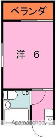 ハイツサイトウ1(1K/2階)の間取り写真