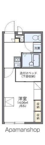 レオパレスチェディGROVEⅡ(1K/2階)の間取り写真