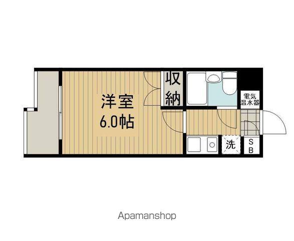 ジョイフル阿佐ヶ谷Ⅱ(1K/4階)の間取り写真