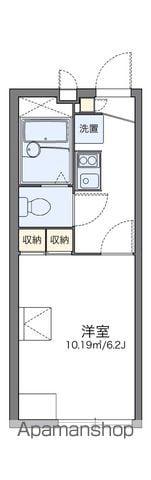 レオパレスフローラ(1K/1階)の間取り写真