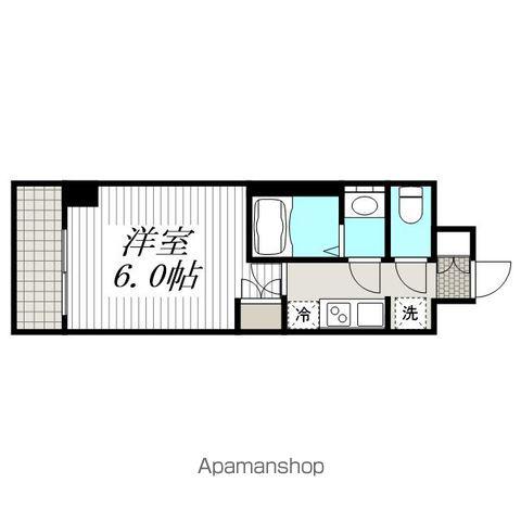 エステムコート横濱大通公園(1K/3階)の間取り写真