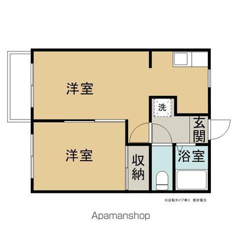 フレグランスセフィラ(1LDK/2階)の間取り写真