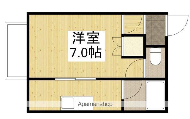 エメローズ山下(1K/1階)の間取り写真