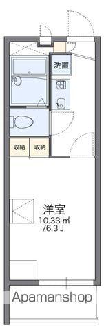 レオパレス正楓(1K/2階)の間取り写真