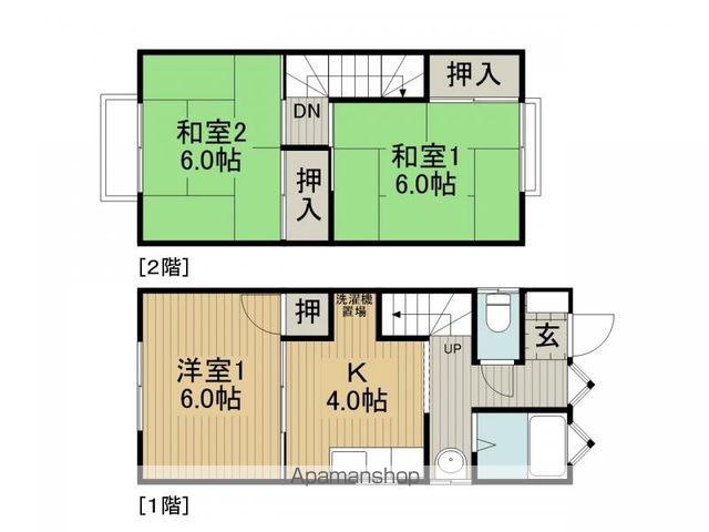 ヤマイチコーポ(3K/1階)の間取り写真