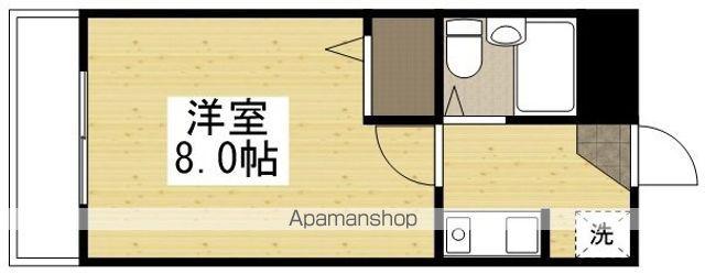 セゾンHOUKAN(1K/3階)の間取り写真