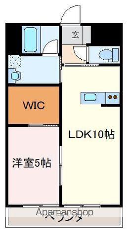ELCIAⅡ(1LDK/1階)の間取り写真