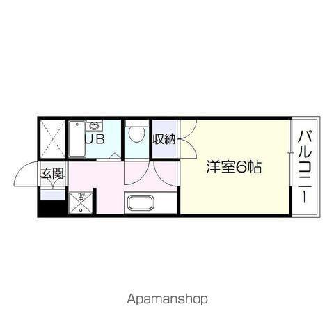 N・D・L春日(1K/5階)の間取り写真