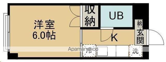 エイトジュリアン(1K/3階)の間取り写真