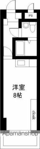 リバータウン原町(ワンルーム/3階)の間取り写真