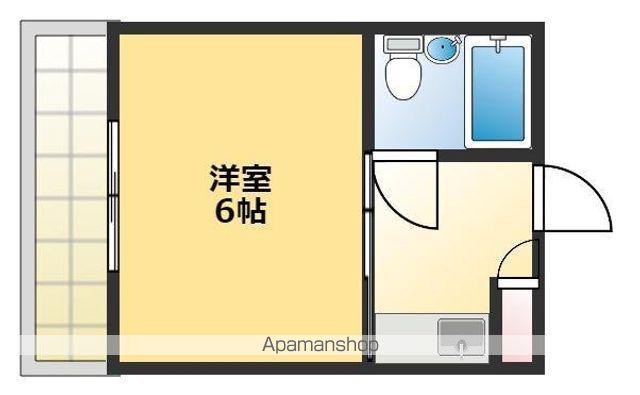 ニューDKハイツ(1K/1階)の間取り写真