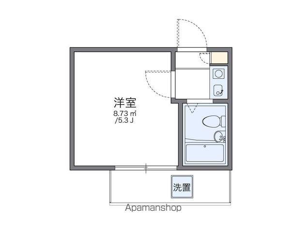 レオパレス吉祥寺第2(1K/2階)の間取り写真