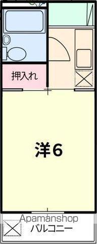 ライトハウス大津Ⅰ(1K/2階)の間取り写真