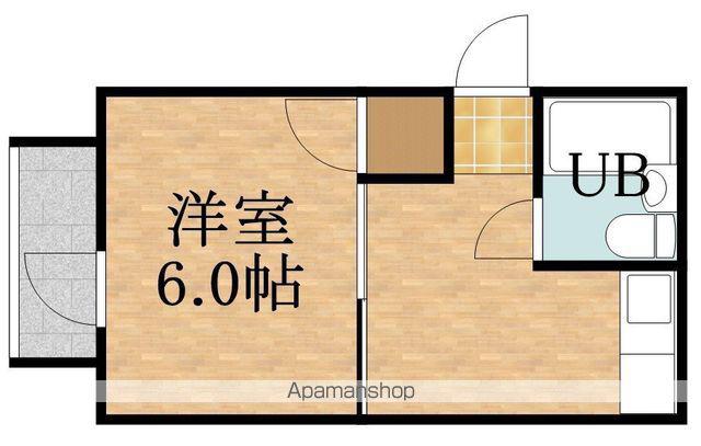 城東第8ビル(1DK/3階)の間取り写真