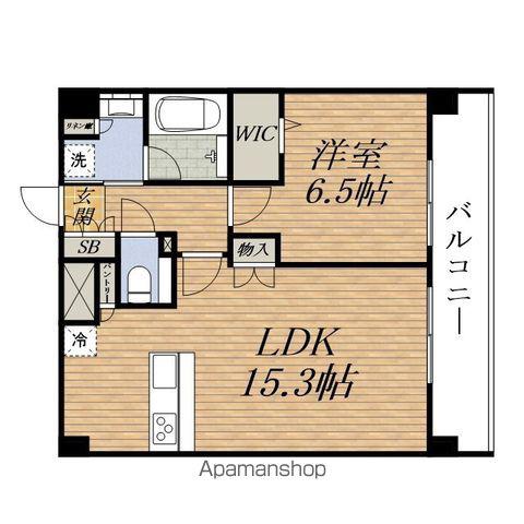 PRESSANCE東淀川駅前プローシェ(1LDK/15階)の間取り写真