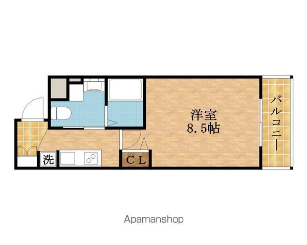 ファーストフィオーレ京橋イースト(1K/2階)の間取り写真