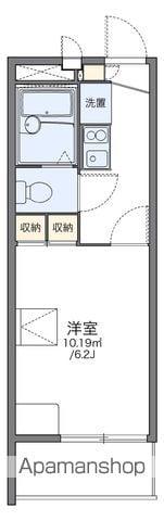 レオパレス東大曽根(1K/2階)の間取り写真