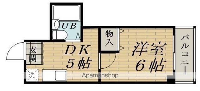 センチュリー新大阪Ⅰ(1DK/8階)の間取り写真