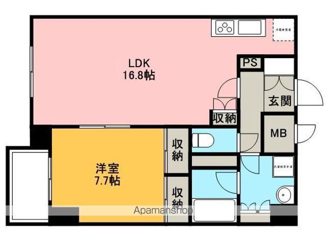 ナーベルお茶の水(1LDK/9階)の間取り写真