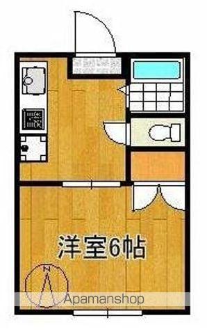 シャンボール志度Ⅰ(1K/4階)の間取り写真