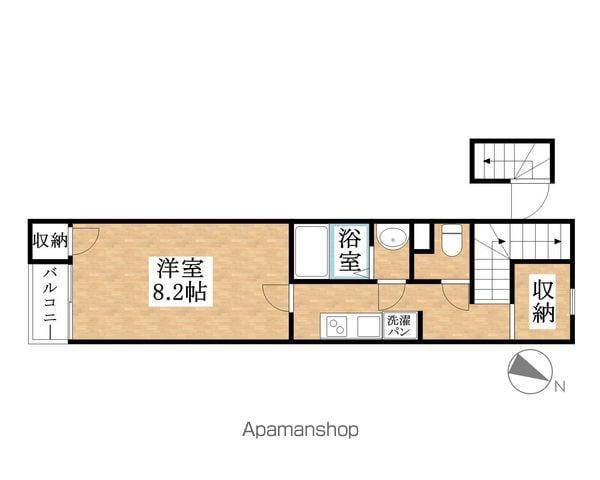 レオネクスト樹(1K/2階)の間取り写真