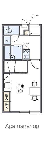 レオパレスエスペランサ(1K/2階)の間取り写真