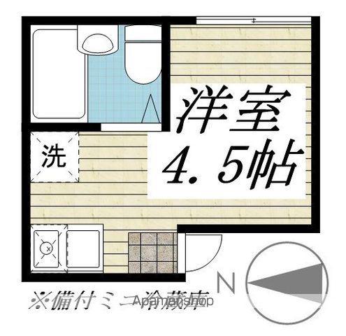 リプロンビギン三軒茶屋Ⅱ(ワンルーム/1階)の間取り写真