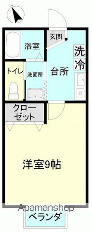 コーポ四倉(1K/1階)の間取り写真