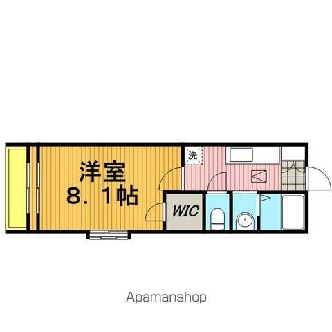 エクセルハイツ(1K/1階)の間取り写真