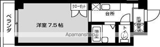 KDXレジデンス柏(1K/1階)の間取り写真