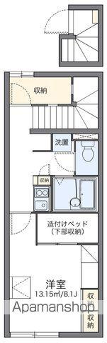 レオパレスリミエール(1K/2階)の間取り写真