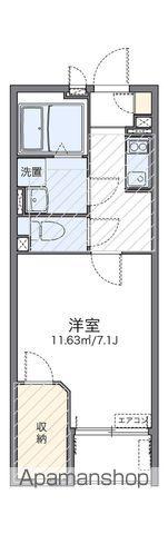 レオネクストSHI KI(1K/1階)の間取り写真