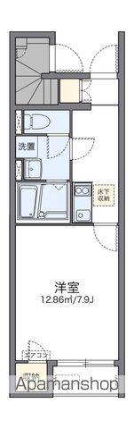 レオネクスト新宮(1K/1階)の間取り写真