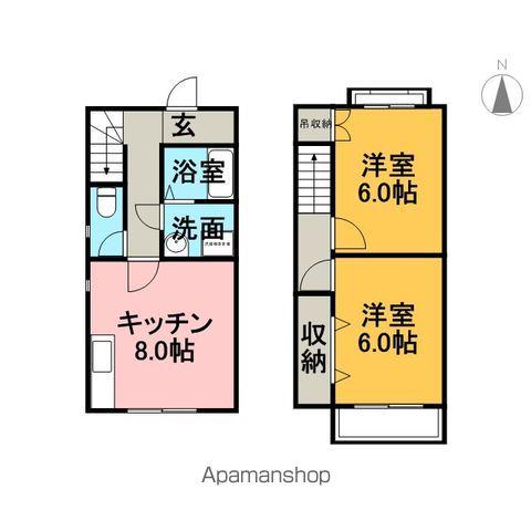 PROG大松(2DK)の間取り写真