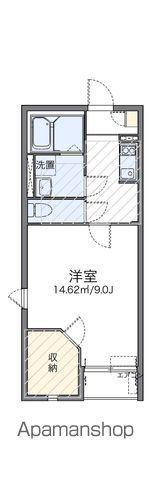 レオネクストグリーンヴィラ扇台(1K/2階)の間取り写真
