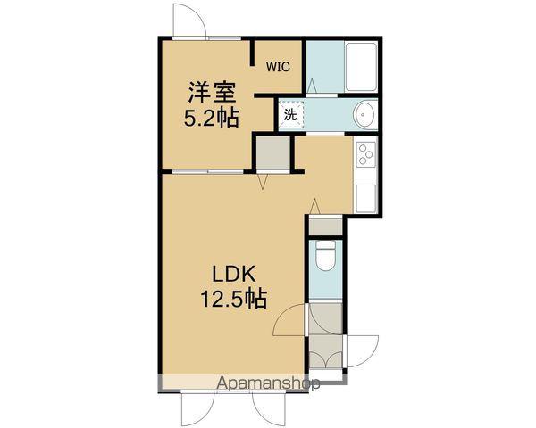 マインシュタットⅡ(1LDK/2階)の間取り写真