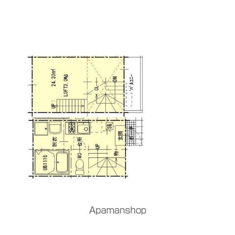 CASA FIGLIOLA(ワンルーム/2階)の間取り写真