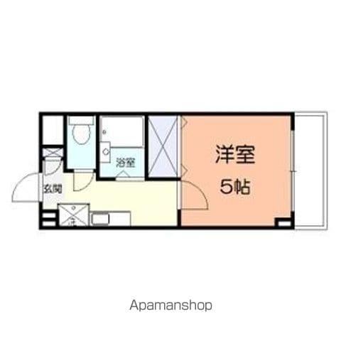 KIマンション(1K/3階)の間取り写真