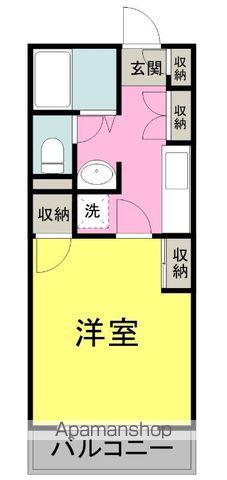 カーサミラ吉野町(1K/5階)の間取り写真