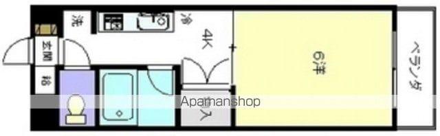 シティライフ出汐(1K/5階)の間取り写真
